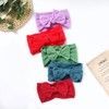 SUBANG 18 Pack Baby Nylon Headbands Baby Bows Hairbands Elastic