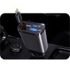Retractable Car Charger 3 in 1 Fast Charging Type C
