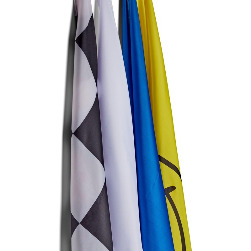 Runesol Open Flag, 91x152cm, 3ft x 5ft, 4 Grommets, Eyelet