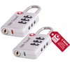 TSA Approved Luggage Locks Suitcase Locks with Indicator Open Alert