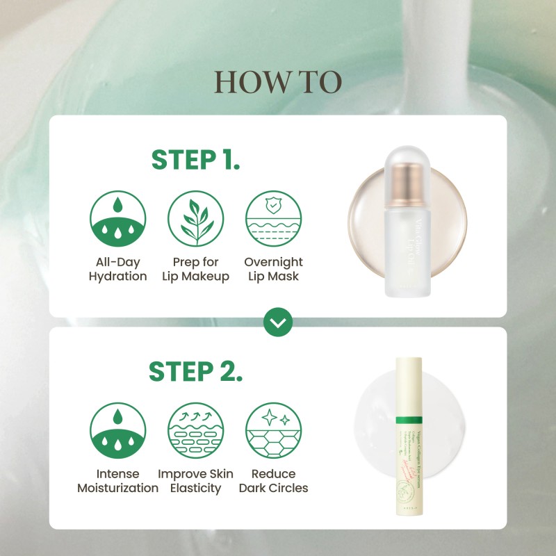 AXIS-Y [AXIS-Y]Lip & Eye Set (Eye Serum + Lip Oil)