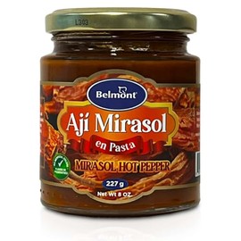 Belmont Pasta de Aji Mirasol Peruano 227 g | Mirasol Peruvian Pepper Paste 8 oz