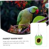 BESPORTBLE Warm Parrot Nest Bed Cozy Bucket Shaped Hammock for