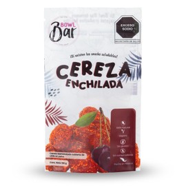 BOWL BAR  Cereza Enchilada 100 natural, vegana, sin gluten y sin conservadores. 150gr - Producto Original de Alta Calidad, Entrega Rápida y Segura, Ga