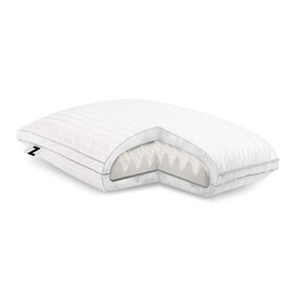 Malouf Convolution Gelled Microfiber with Convoluted Memory Foam Pillow - Down Alternative - Queen