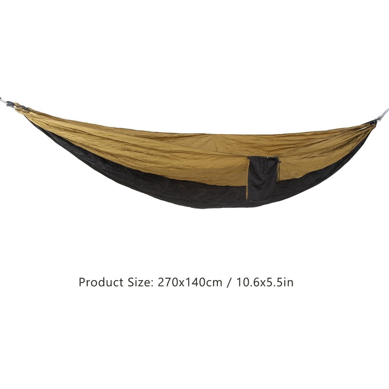 Double Portable Hammock Quick Drying Nylon Camping Hammock with Tree