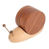 Snail Coaster Set with Magnet Cute Exquisite Eco Friendly Wood
