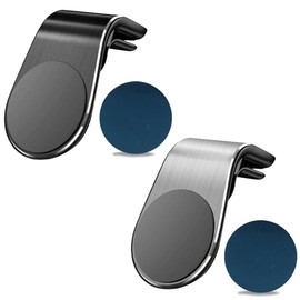 NHPY Pack of 2 Magnetic Car Air Vent Mount Speedometer Holder with Clip Compatible with Oo-ono No2/No1, black