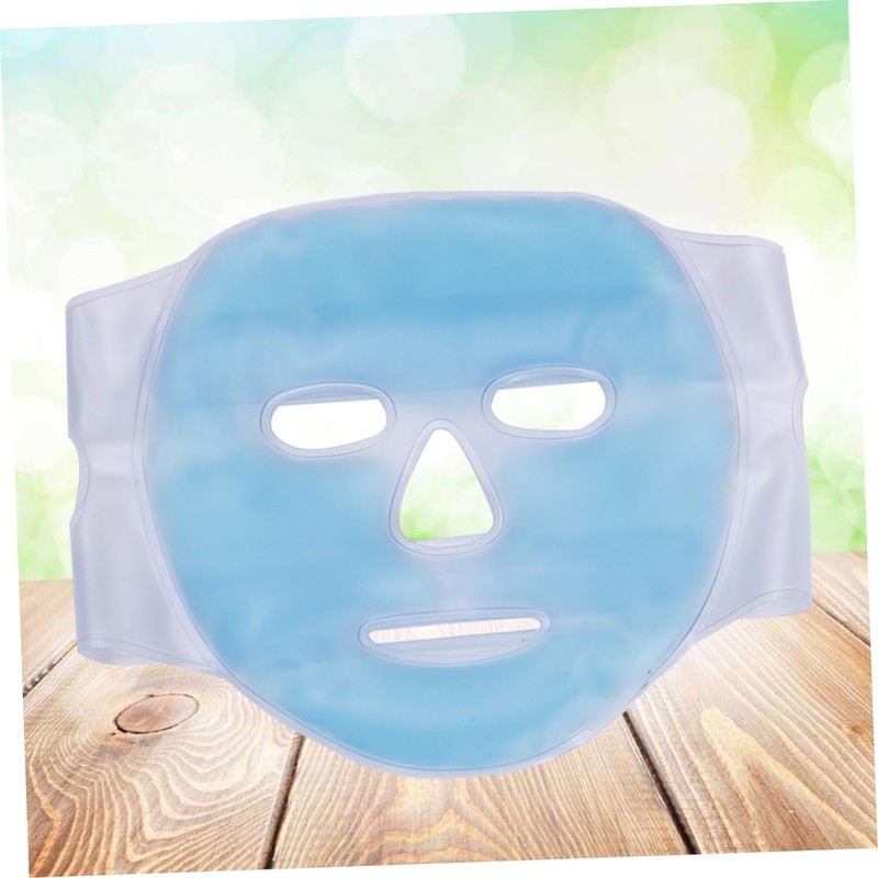 Ipetboom 1Pc Gel Cold and Hot Compress Facial Mask Reusable