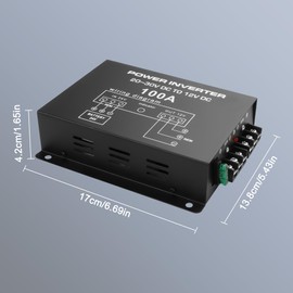 XMSJSIY DC 24V to 12V DC Step-Down Voltage Converter 100A 1200W DC Buck Module Adapter 20-30V to 12V DC Regulator Reducer Car Power Supply Volt Converter for Car Truck Vehicle - 1 Pcs