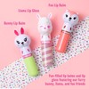 Lip Smacker Lippy Pals, Unicorn, Panda, Kitten, Lip balm for