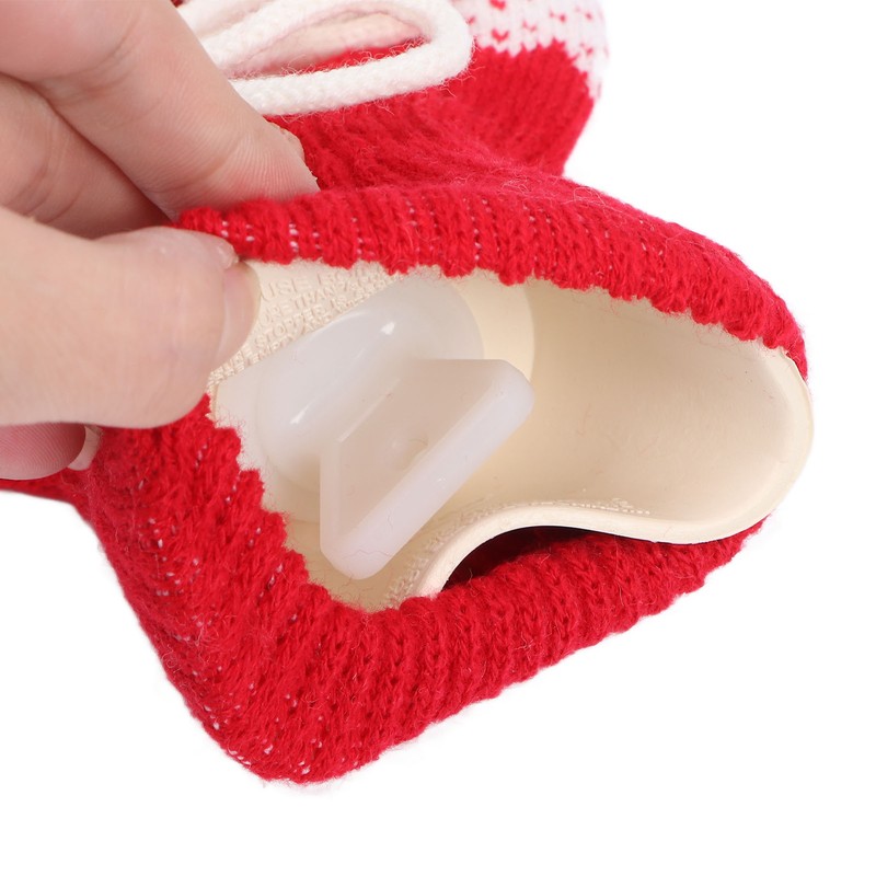 Hot Water Bottle Soft Rubber Knitting Sleeve Hot Water Bag