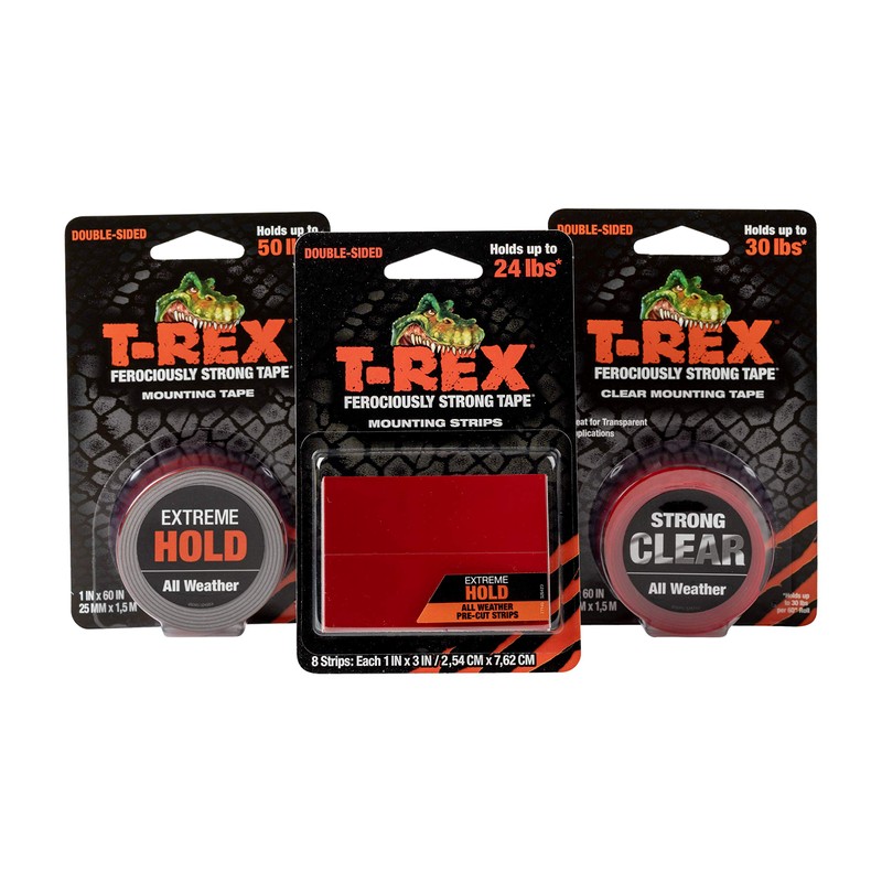 T Rex Tape Extreme Hold Heavy Duty Double Sided Mounting