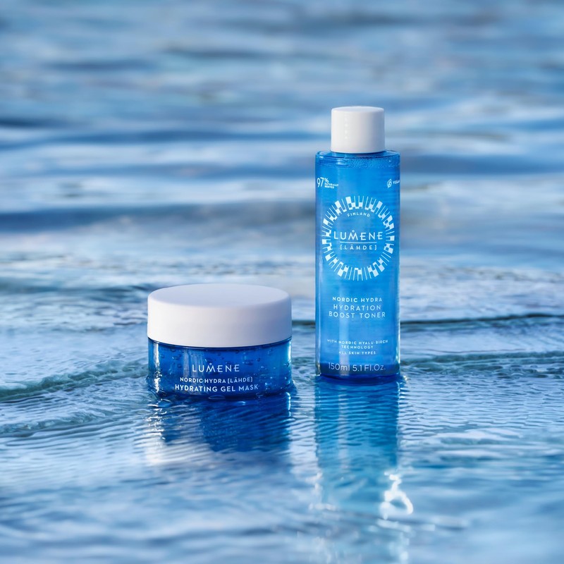 LUMENE Nordic Hydra [LÄHDE] Hydrating Gel Mask | Cooling, Hydrating