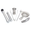 DollaTek 7Pcs Stainless Steel Cocktail Bartender Bar Set Kit Cocktail
