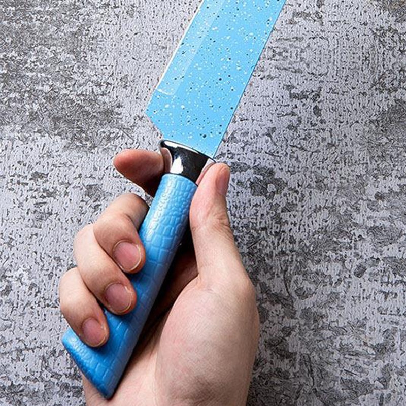 Colorful 6 Piece Knife Set Stainless Steel Practical Kitchen Knife