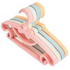Baby Hangers, Set of 20, Plastic, 4 Colors, Children's Hangers,