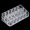 Lipstick Storage Box with 18 Grids, Transparent Acrylic Lipstick Display