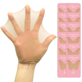 Smilco 24-Piece Nude Nylon HD Wig Cap - Ultra-Thin Stretchy Stocking Caps for Women's Wigs