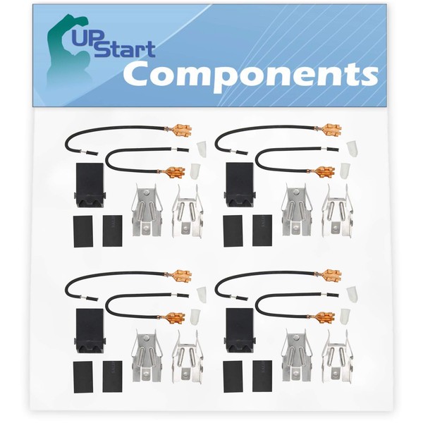 4-Pack 330031 Top Burner Receptacle Kit Replacement for Magic Chef