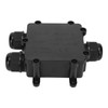 Waterproof Junction Box Outdoor 3 Way Flame Retardant Cable Connector