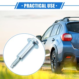 VekAuto 12 Pcs Valve Cover Bolt Compatible for Subaru Baja 2004-2006 2.5L H4 Turbo, Durable Metal Silver Tone