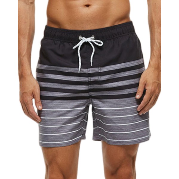 Asoodiy Men's Swimming Trunks Beach Shorts Swim Shorts Quick Dry