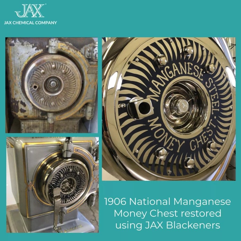 JAX Iron Steel Nickel Blackener Fast Acting Easy to Use