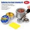 BEEYUIHF Soldering Tip Cleaning Kit Rosin Paste Flux and Soldering