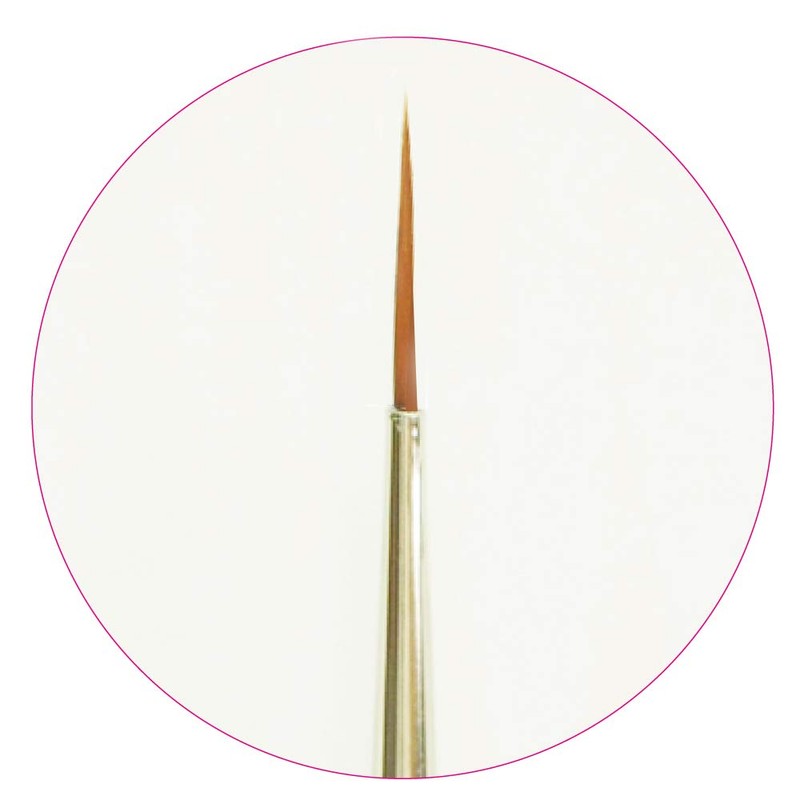 Naility! PRO Gel Brush Liner (Kumano Brush), 1 Piece