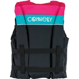 Connelly Youth Retro Nylon Life Vest - Black/Pink