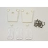 JSP Manufacturing Aftermarket Igloo Cooler Plastic Replacement (2) Latch, (3)