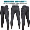 Shinestone Adult Men's Goalkeeper Armor BodyShield Padded Compression Pants with