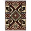 Home Dynamix Buffalo Southwest Rustic Area Rug, Brown/Red, 7'10"x10'5", Rectangular
