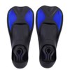 Men Women Swim Foot Fins Swimming Diving Open Heel Adjustable