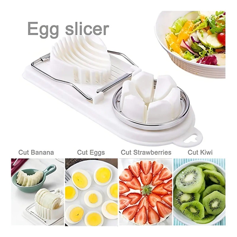 Rebanador De Huevos Cortador Manual De Frutas Y Verduras