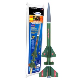 Estes 7271 SA-2061 Sasha Model Rocket Kit, Expert 2-Stage Replica Flying-Rocket-Model Kit for Ages 10+