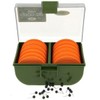 NGT Chod/Zig Bin with 10 Eva Winders - Green, One