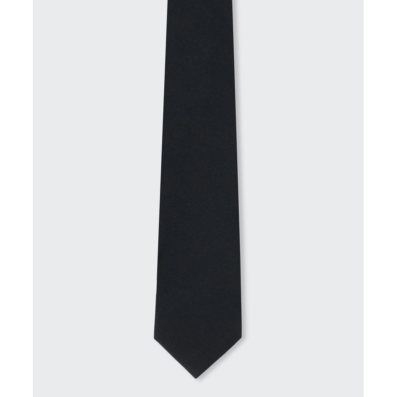 Musinsa Standard Wool-Like Narrow Solid Tie [Black]