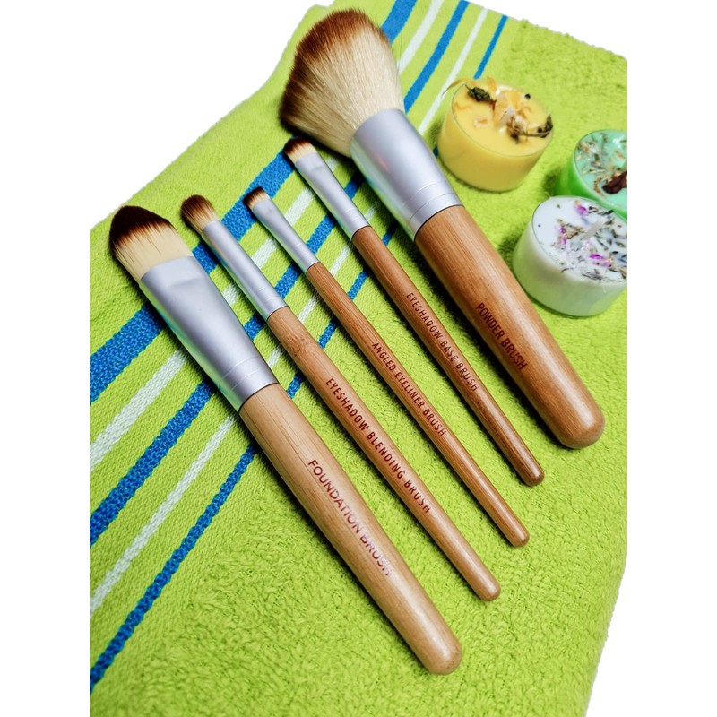 Make Up Brush Set | Made with Bamboo | Beauty