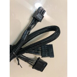 EVGA SuperNOVA 650 750 850 1000 G2 G3 G3 6 PIN PERIF TO 2X SATA 2X IDE, ORIGINAL