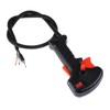 Hicello Strimmer Trimmer Handle Switchwith Throttle Trigger Cable for Strimmer