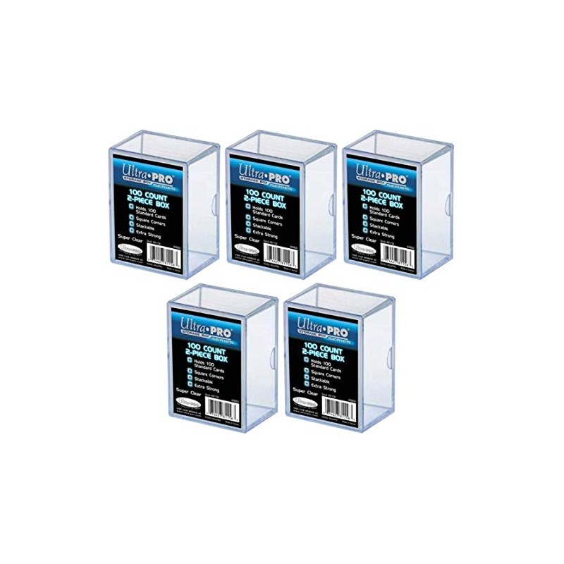 Ultra Pro Pack of 5 - 100 Count 2 Piece