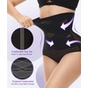 Q-WOOFF Shapewear Women's Tummy Control Bodice Pants Tummy Control Double
