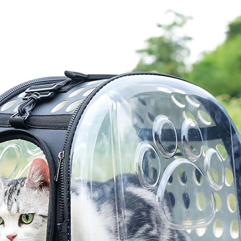 Cat Carrier Backpack Portable Large Capacity Foldable Breathable Handheld Space
