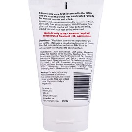 ProFoot Epsom Salt Foot Gel, 4 Ounce Tube, Relief for Aching Feet
