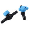 Fudeshe 5Pcs in-Line Barbed Ball Valve,Barb Crimp,16mm Shut-Off Switch,Hose Barb