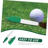 BESPORTBLE 4pcs Golf Line Pen Reusable Plastic Ball Markers Golfing