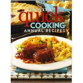 Taste of Home Quick Cooking Annual Recipes 2011 - Hardcover - GOOD