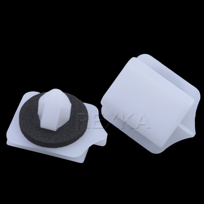 Rexka Door Cladding Moulding Clips with Sealer for Ford Edge